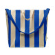 Sac de plage XL 280gr/m² LAGUNA en coton et polyester recyclé - Accessoire écologique et résistant - Fiche produit BCM Goodies
