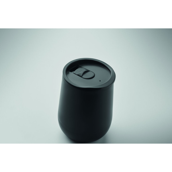 Gobelet double paroi PP 300 ml GO - Gobelet personnalisable pour boissons chaudes et froides
