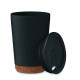 Gobelet double paroi 300 ml CO en liège personnalisable - BCM Goodies
