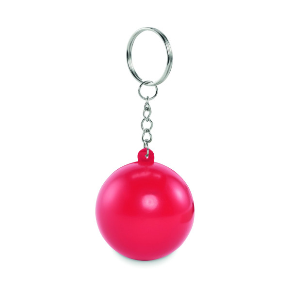 Porte-clés boule en PU CIRKELY - Accessoire pratique et élégant pour promouvoir votre marque