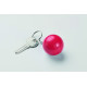 Porte-clés boule en PU CIRKELY - Accessoire pratique et élégant pour promouvoir votre marque