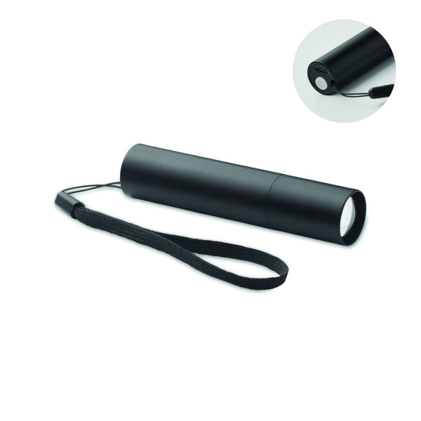 Lampe rechargeable en aluminium ALUMINATE pour camping, randonnée et bricolage - BCM Goodies
