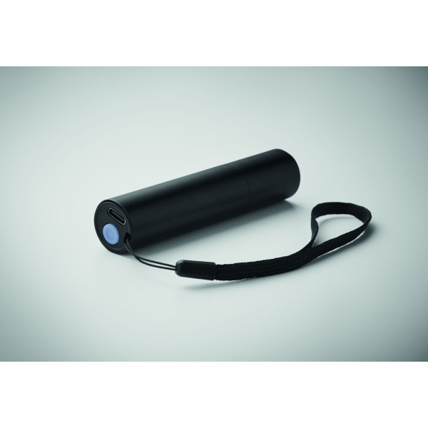 Lampe rechargeable en aluminium ALUMINATE pour camping, randonnée et bricolage - BCM Goodies