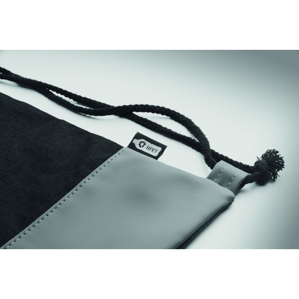 Sac à cordon en PU RPET 2 tons LIBAG - Accessoire pratique et écologique
