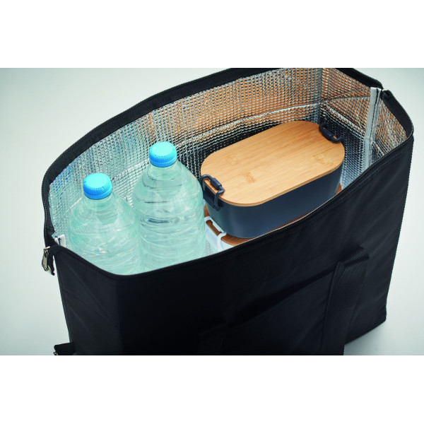 Sac isotherme personnalisable 3L en polyester RPET 300D - BCM Goodies