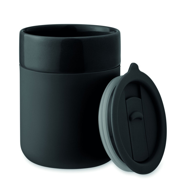 Gobelet en céramique 330 ml QERAM personnalisable pour entreprise - BCM Goodies