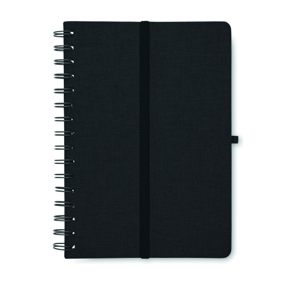 Carnet A5 personnalisable avec support de téléphone - Cahier STRATA | BCM Goodies
