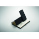Carnet A5 personnalisable avec support de téléphone - Cahier STRATA | BCM Goodies