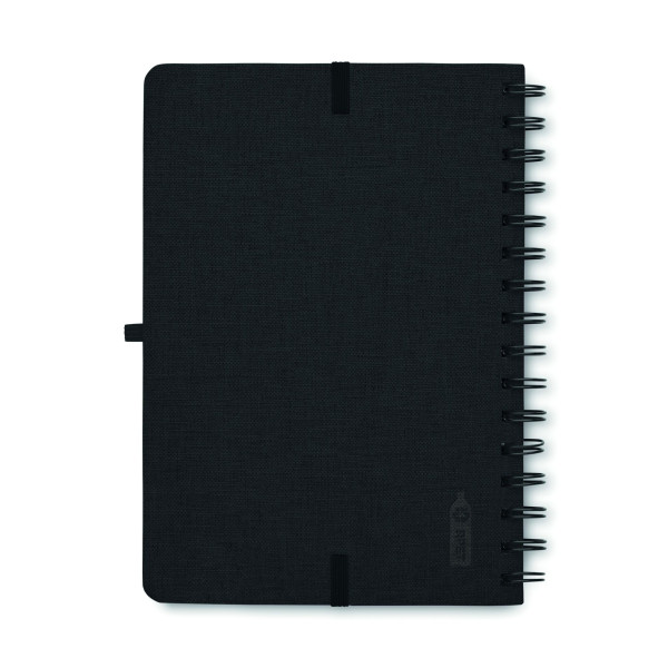 Carnet A5 personnalisable avec support de téléphone - Cahier STRATA | BCM Goodies