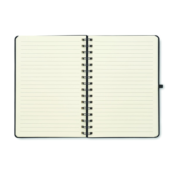 Carnet A5 personnalisable avec support de téléphone - Cahier STRATA | BCM Goodies