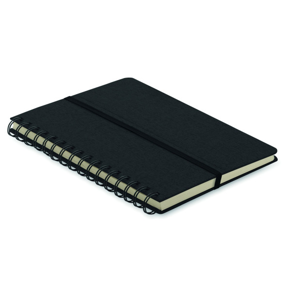 Carnet A5 personnalisable avec support de téléphone - Cahier STRATA | BCM Goodies