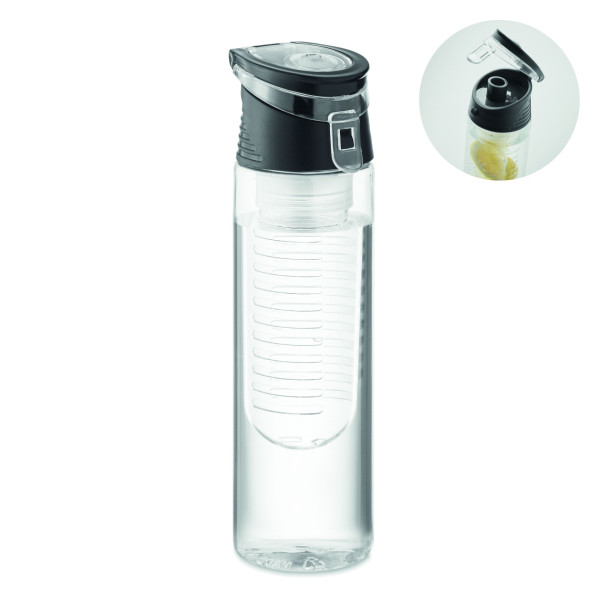 Bouteille personnalisable en RPET 500ml SPORTTLE avec infuseur de fruits - Idéal pour rester hydraté toute la journée - Poignée 