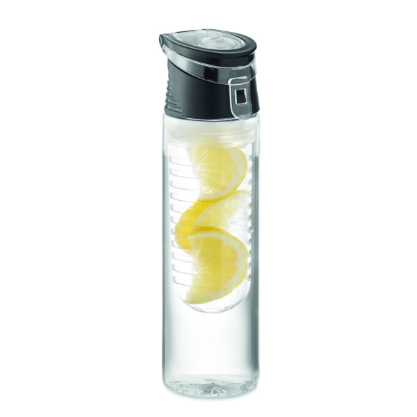 Bouteille personnalisable en RPET 500ml SPORTTLE avec infuseur de fruits - Idéal pour rester hydraté toute la journée - Poignée 