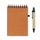 Ensemble Cahier recyclé et stylo à bille NOTIE - BCM Goodies