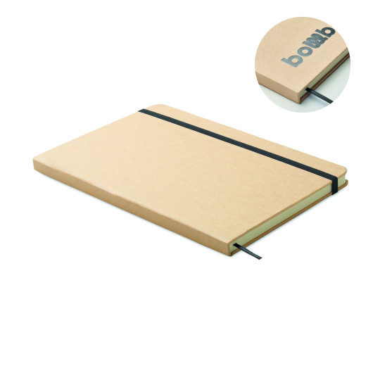 Carnet A5 à couleur révélée ROUTE - Carnet écologique personnalisable pour entreprise