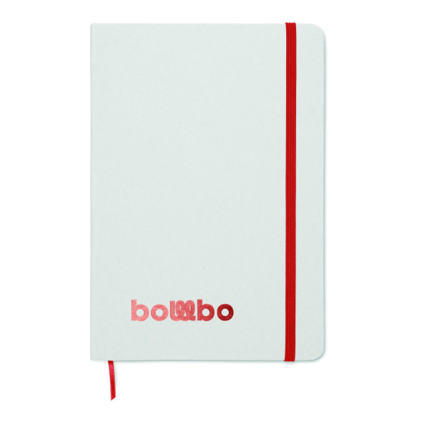 Carnet A5 à couleur révélée ROUTE WHITE - Carnet écologique et pratique | BCM Goodies
