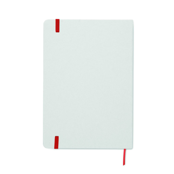 Carnet A5 à couleur révélée ROUTE WHITE - Carnet écologique et pratique | BCM Goodies