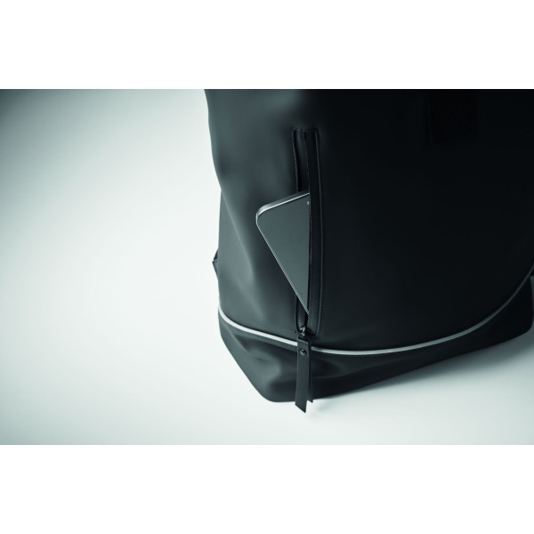 Sac à dos en PU pour ordinateur 15 pouces - Pratique et personnalisable | BCM Goodies