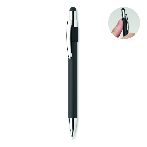 Stylo stylet spinner EDD en aluminium recyclé - Accessoire publicitaire personnalisable de qualité