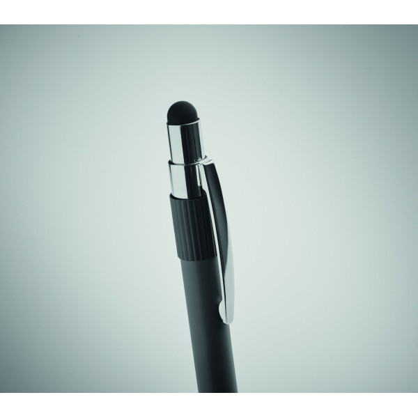 Stylo stylet spinner EDD en aluminium recyclé - Accessoire publicitaire personnalisable de qualité