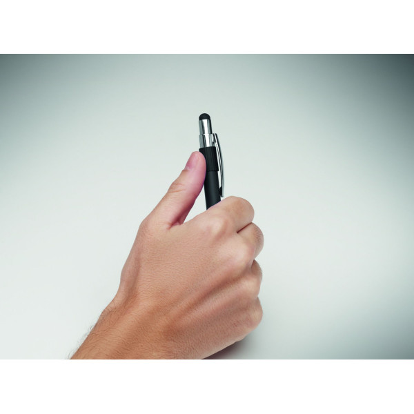 Stylo stylet spinner EDD en aluminium recyclé - Accessoire publicitaire personnalisable de qualité