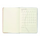Carnet A5 en liège RPET CORKBOOK - Carnet écologique avec couverture en feutre RPET et liège