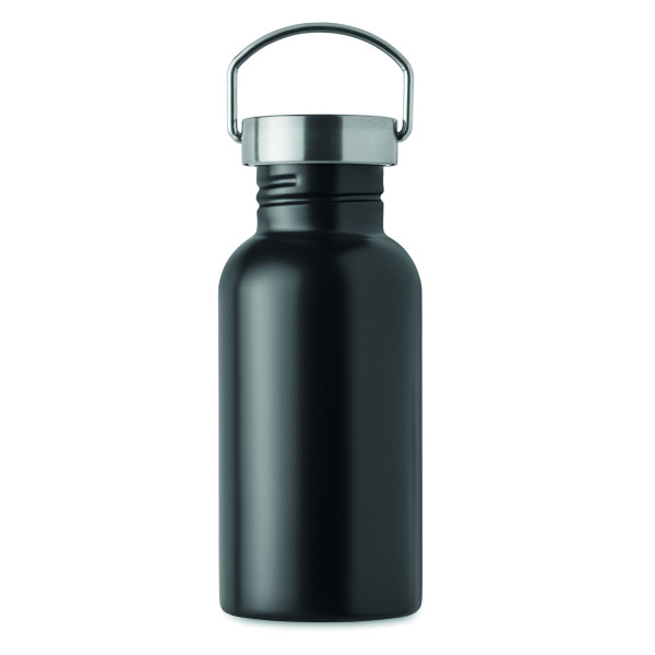 Bouteille simple paroi 500 ml FLORENCE SING en acier inoxydable recyclé - BCM Goodies