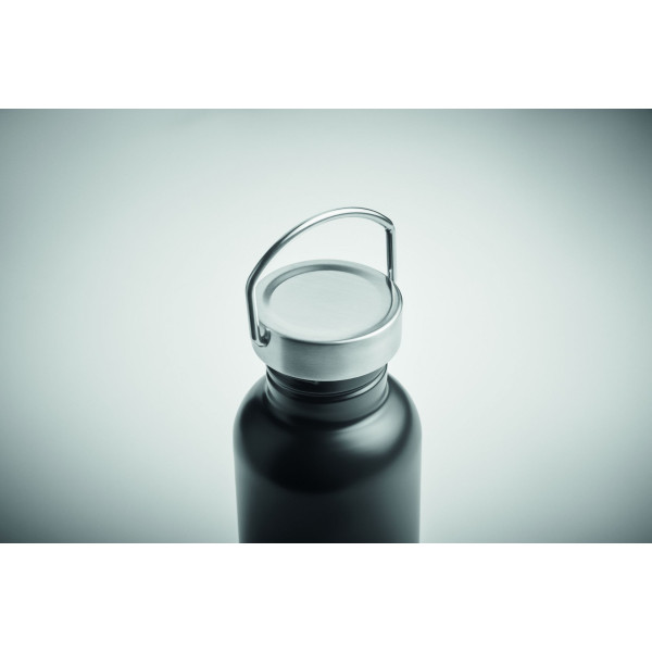 Bouteille simple paroi 500 ml FLORENCE SING en acier inoxydable recyclé - BCM Goodies