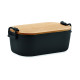 Boîte à lunch en PP 700 ml LEKKER personnalisable pour repas à emporter | BCM Goodies