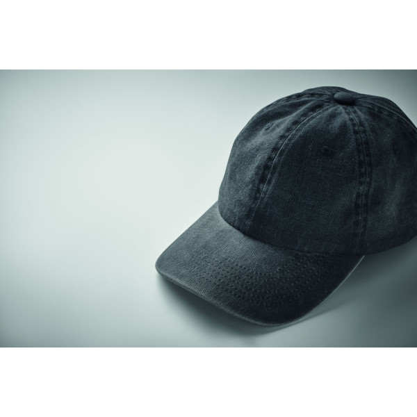 Casquette baseball à 6 pans BEAU en coton lavé de haute qualité - BCM Goodies