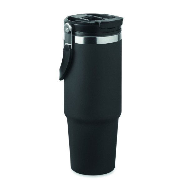 Gobelet double paroi 850 ml SUMA HAND en acier inoxydable recyclé - Personnalisable pour communication d'entreprise - BCM G