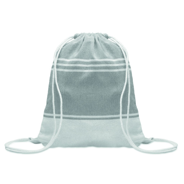 Fouta et sac assorti HAMMA en coton et polyester recyclés - BCM Goodies