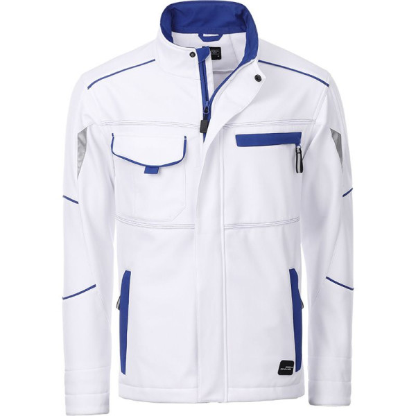 Veste de travail softshell classique unisexe de la gamme Color de Daiber - Personnalisable et confortable - BCM Goodies