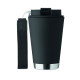 Gobelet double paroi 300 ml TOPIZ en PP recyclé avec détails en acier inoxydable - BCM Goodies