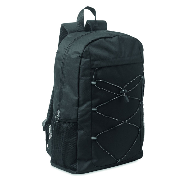 Sac à dos polyester 600D RPET HIGE - Accessoire pratique pour le quotidien | Personnalisable avec logo - BCM Goodies