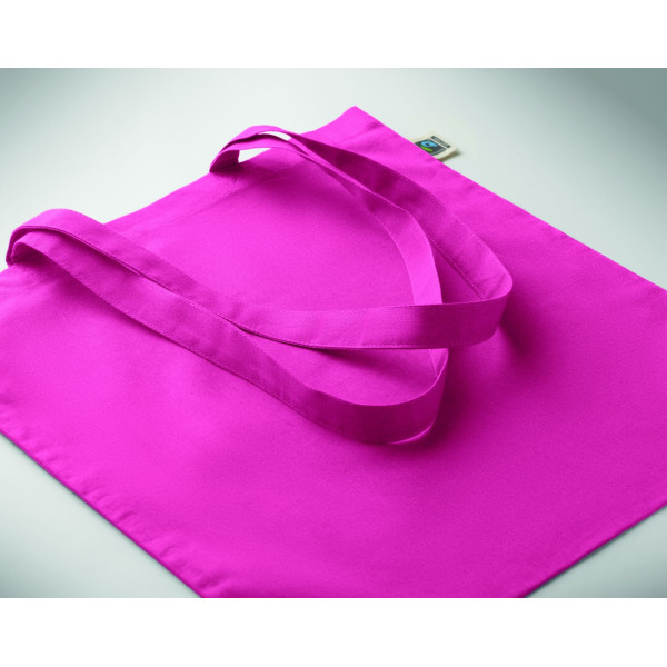 Sac shopping en coton équitable avec longues anses - BCM Goodies