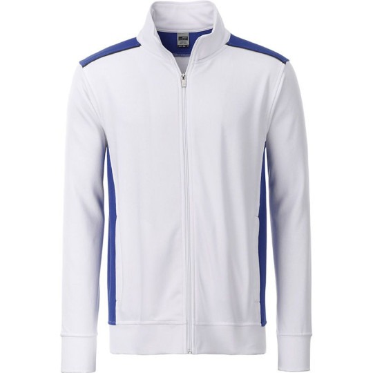 Sweat-shirt de travail pour homme Color avec poches zippées - BCM Goodies