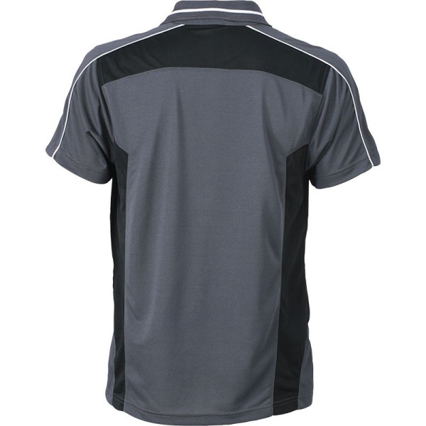 Polo de travail grande taille unisexe Strong de Daiber - Maille piquée 100% polyester - Promotion spéciale