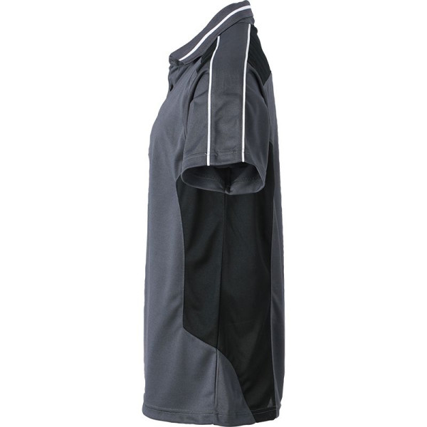 Polo de travail grande taille unisexe Strong de Daiber - Maille piquée 100% polyester - Promotion spéciale