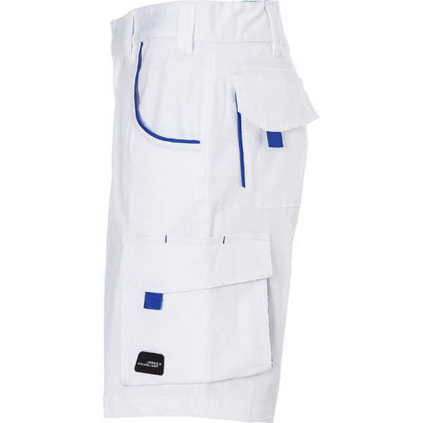 Short de travail unisexe Daiber - Short professionnel Color en coton et élasthanne