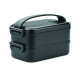 Boîte à lunch en PP recyclé IDOLUNCH - Boîte repas durable et pratique - 800 ml (2x) - BCM Goodies