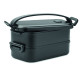 Boîte à lunch en PP recyclé IDOLUNCH - Boîte repas durable et pratique - 800 ml (2x) - BCM Goodies