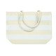 Sac de plage en coton 220 gr/m² HEAVEN STRIPE - Accessoire indispensable pour plage et shopping