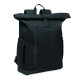 Sac à dos pour ordinateur portable en polyester 600D RPET et PU avec doublure en polyester RPET - BCM Goodies