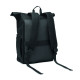 Sac à dos pour ordinateur portable en polyester 600D RPET et PU avec doublure en polyester RPET - BCM Goodies