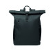 Sac à dos pour ordinateur portable en polyester 600D RPET et PU avec doublure en polyester RPET - BCM Goodies