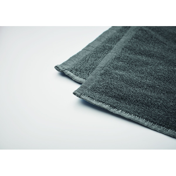 Serviette SEAQUAL® 100x170cm WATER - Serviette écologique en coton recyclé et polyester SEAQUAL® - BCM Goodies