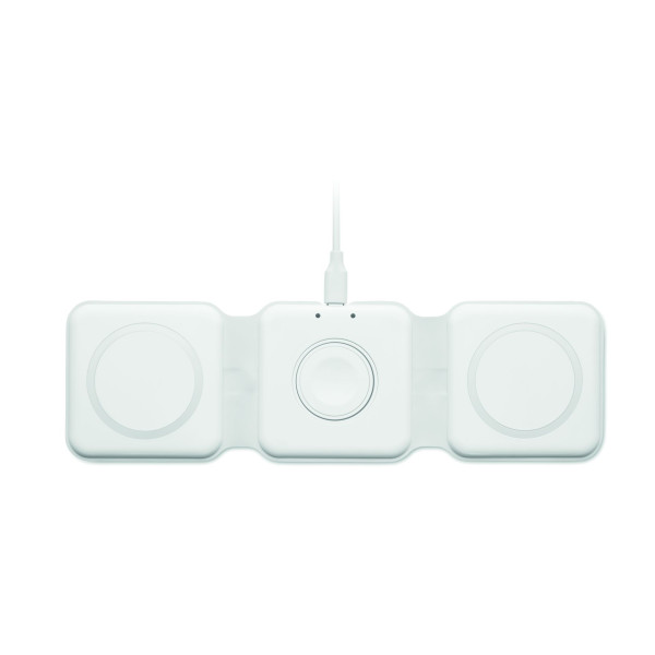 Station de charge pliable ORIO pour 3 appareils sans fil - Accessoire pratique et polyvalent - BCM Goodies