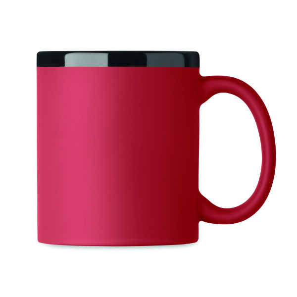 Mug en céramique personnalisable avec revêtement au toucher doux - BCM Goodies