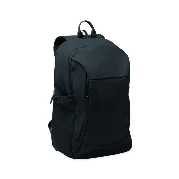 Sac à dos pour ordinateur portable de 15'' en PU souple - BCM Goodies